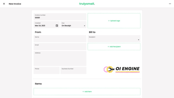 Free Bookkeeping Software: TrulySmall Invoices