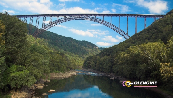 US States With The Most Bridges: West Virginia