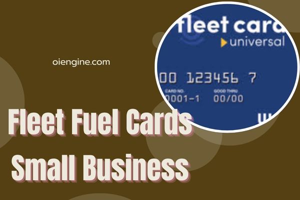 Fleet Fuel Cards Small Business
