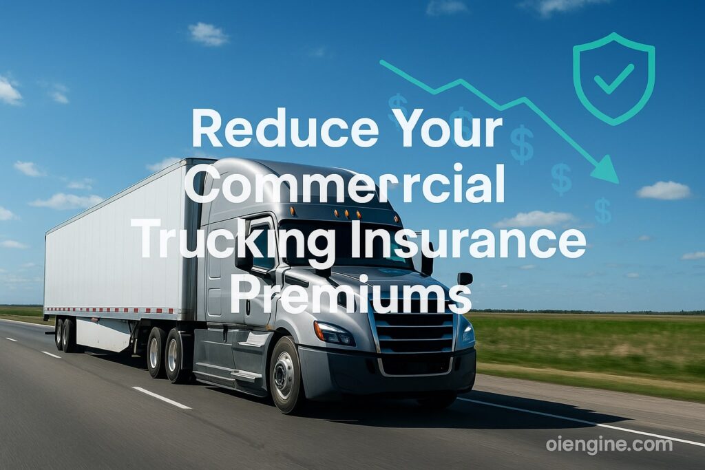 Reduce Commercial Trucking Insurance Premiums