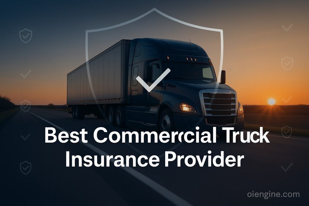 Best Commercial Truck Insurance Provider