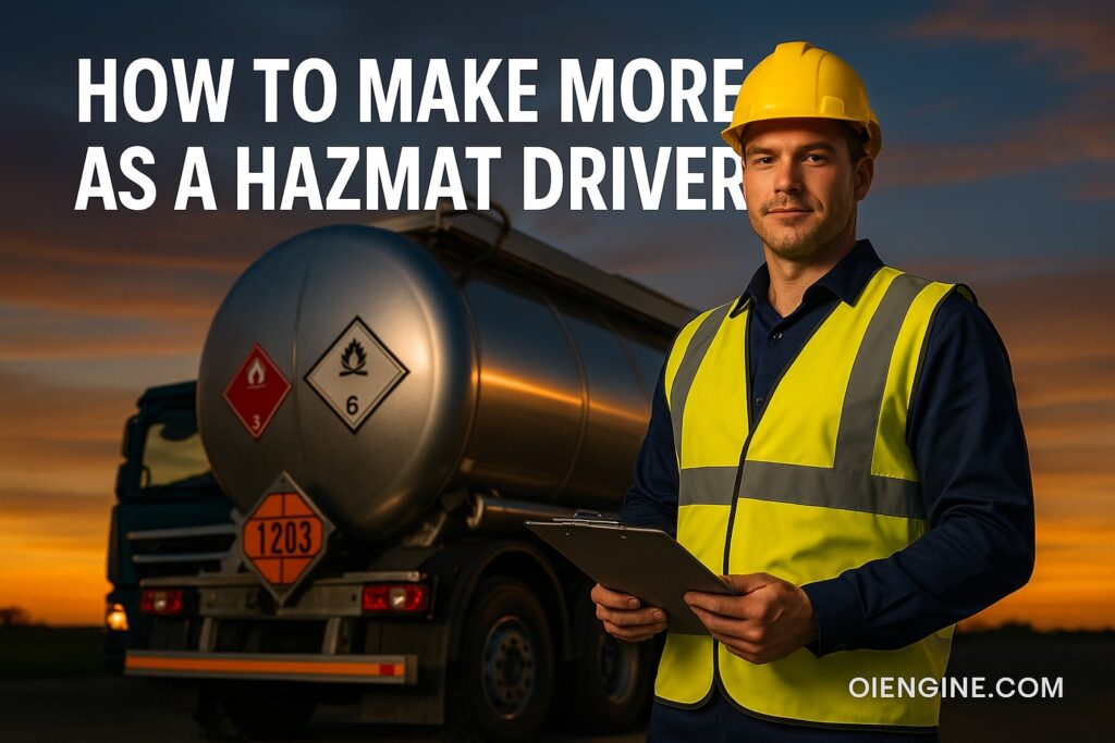 How to Make More as a Hazmat Driver